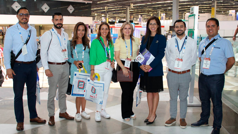 Participan SEFECO y cámaras empresariales en la Expo Pack Guadalajara 2023 