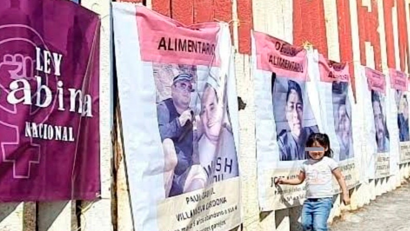 Anuncian tendedero de deudores alimentarios, en la ciudad de Morelia, Michoacán 