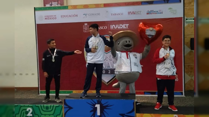 Suma Michoacán 9 medallas más en Nacionales Conade 2023 