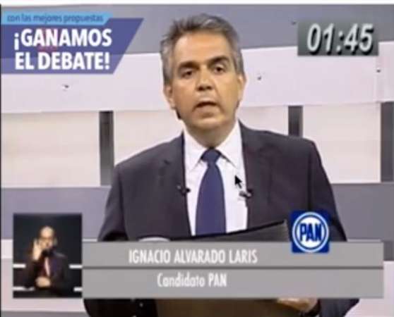 Ignacio Alvarado resultó victorioso en el debate de candidatos por Morelia: PAN 