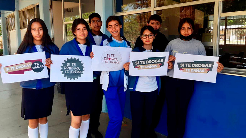 Cobaem implementa en sus aulas la campaña nacional Si te drogas te dañas