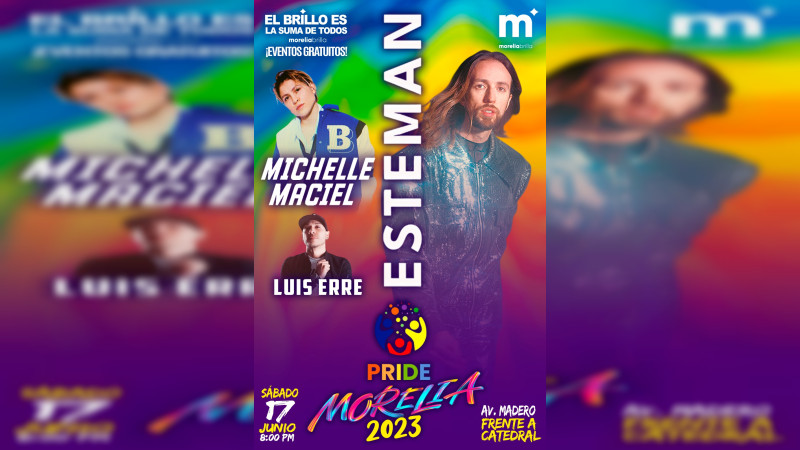 Gobierno de Morelia invita a celebrar el Pride 2023 