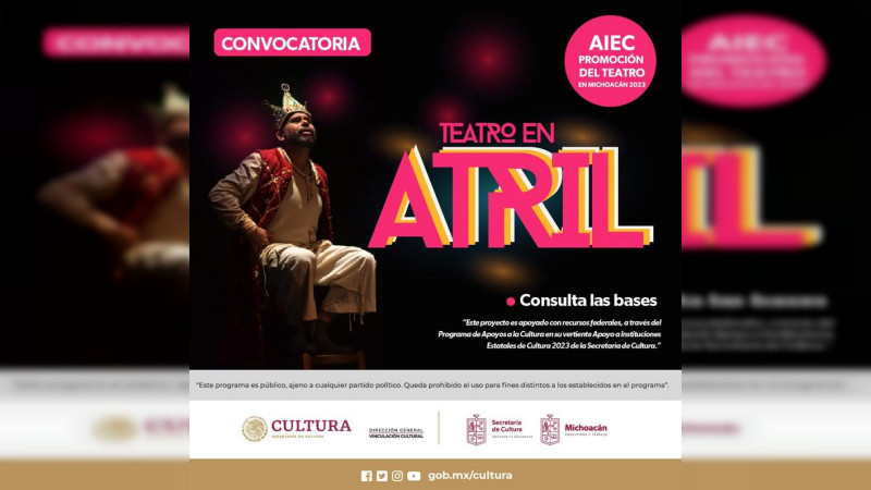Secum abre convocatoria de teatro en atril a favor de derechos de las infancias 