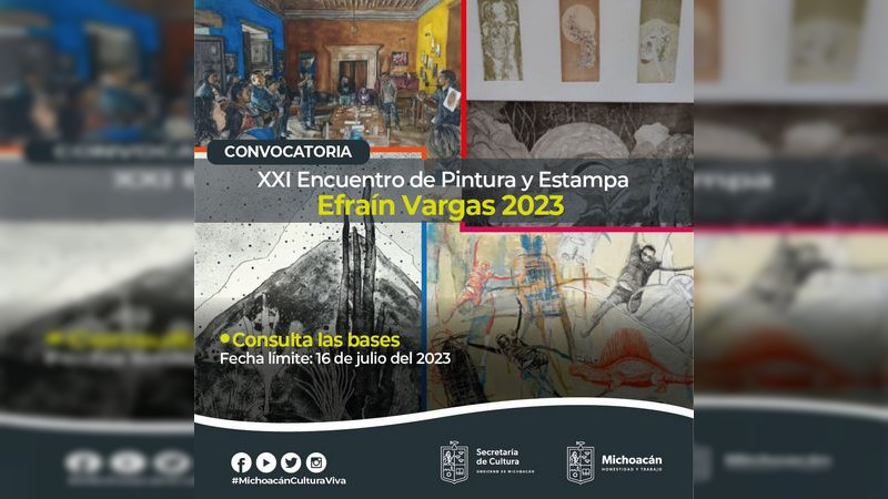 Convoca Secum a participar en el Encuentro de Pintura y Estampa Efraín Vargas 
