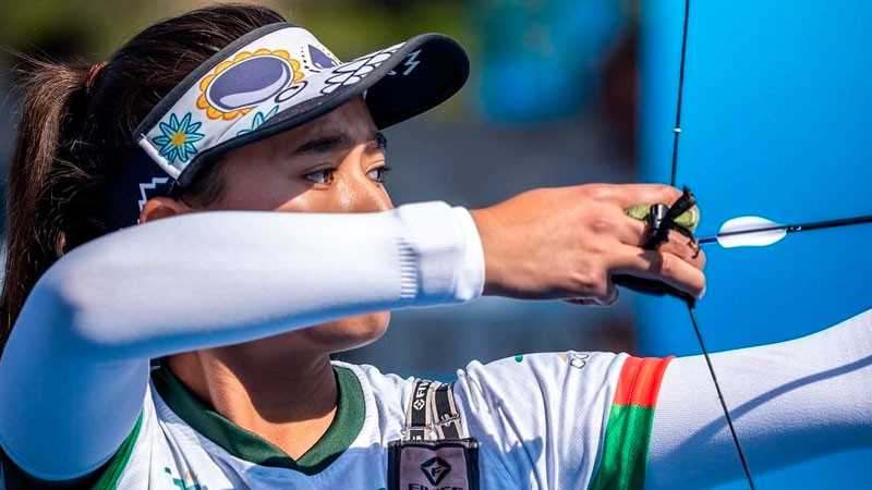 Mexicana Ángela Ruiz logra plata en Copa del Mundo de Tiro con Arco 