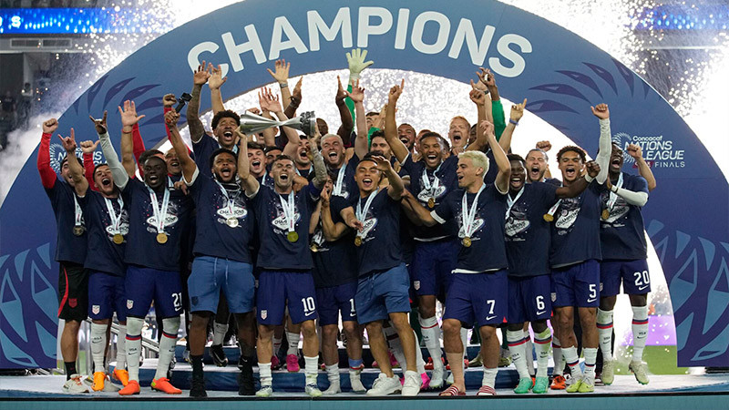 Estados Unidos logra bicampeonato en la Liga de Naciones de la Concacaf  