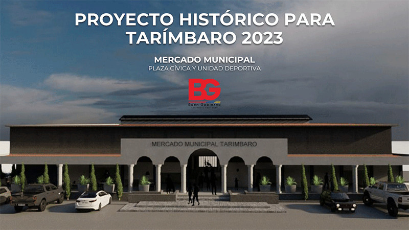 Tarímbaro, a favor de la modernización; respaldan construcción del Mercado Municipal