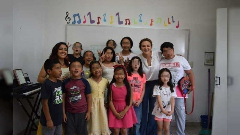 Programa de Coros y Orquestas Infantiles, fortalece la cultura de la paz Morelia