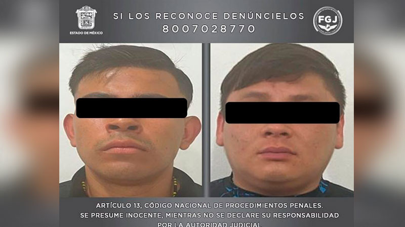 Detienen a integrantes de grupo criminal en el Valle de Toluca 