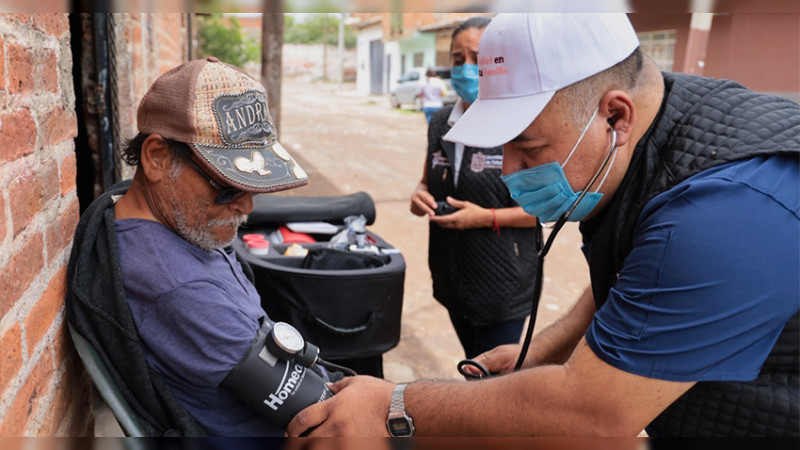 Programa Salud en tu Familia ha mejorado la vida de 43 mil personas en Michoacán: Salud Michoacán
