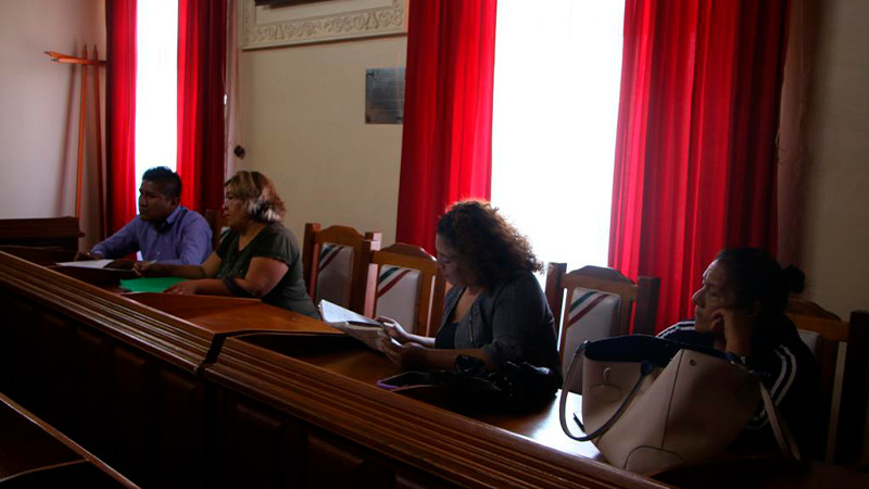 Téllez Marín, se reúne con representantes de Antorcha Campesina, para revisar el pliego petitorio que se presentó