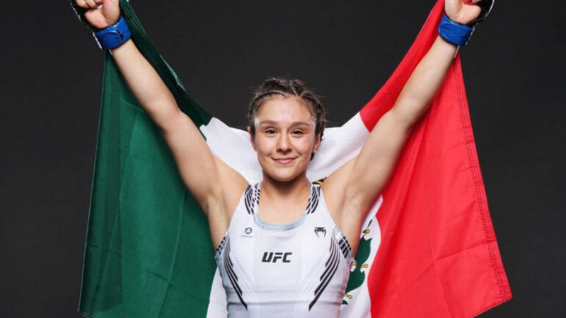 La mexicana Alexa Grasso es la número 1 en el ranking femenil de la UFC 