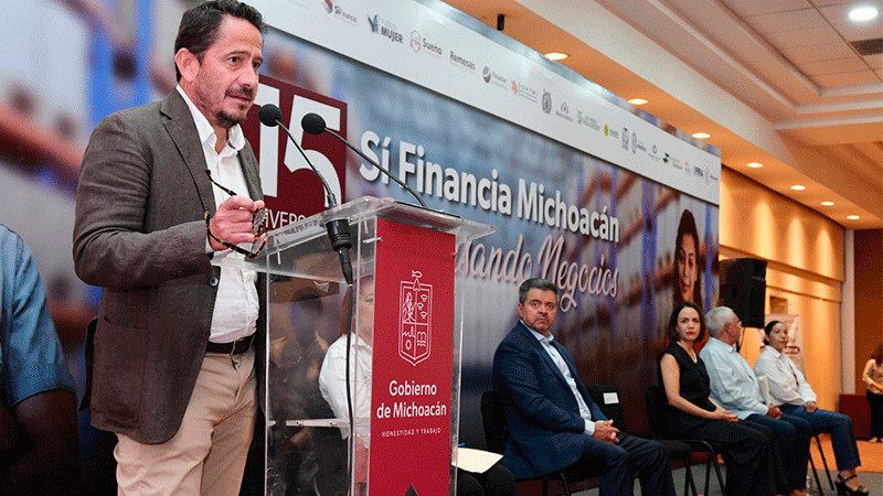 Sí Financia, fundamental para el impulso a las Mipymes michoacanas: Sedeco