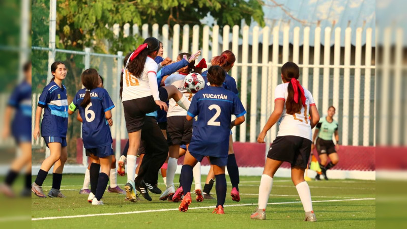 Arranca Michoacán con triunfo en fútbol dentro de los Nacionales Conade 2023 