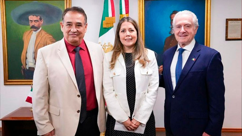 Santiago Creel toma protesta a suplentes de Yeidckol Polevnsky y Fernández Noroña 