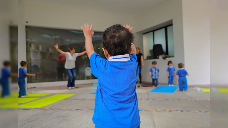 DIF Morelia promueve el desarrollo infantil con el Taller de Estimulación Temprana