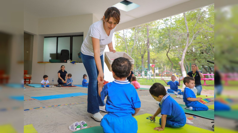 DIF Morelia promueve el desarrollo infantil con el Taller de Estimulación Temprana