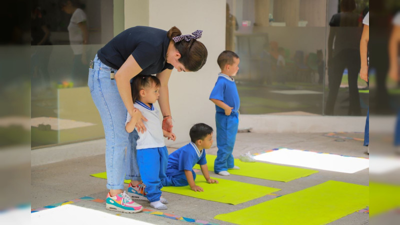 DIF Morelia promueve el desarrollo infantil con el Taller de Estimulación Temprana
