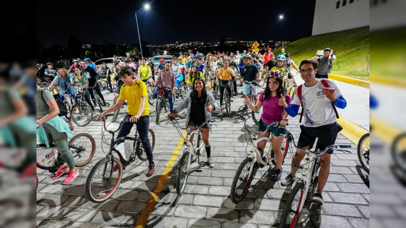 Con éxito se realiza la 2ª Rodada Ciclista Nicolaita