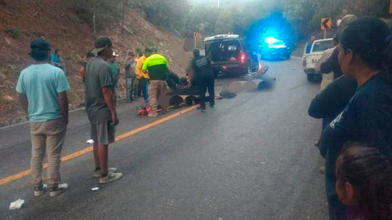 Fatal choque en la carretera San Juan del Río- Xilitla, deja una persona sin vida