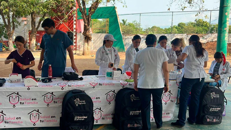 Llega Salud en tu Familia a Apatzingán para brindar servicios médicos gratuitos