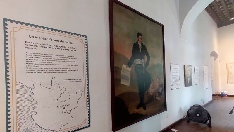 Inauguran exposición alusiva al bicentenario de la fundación del estado de Jalisco 
