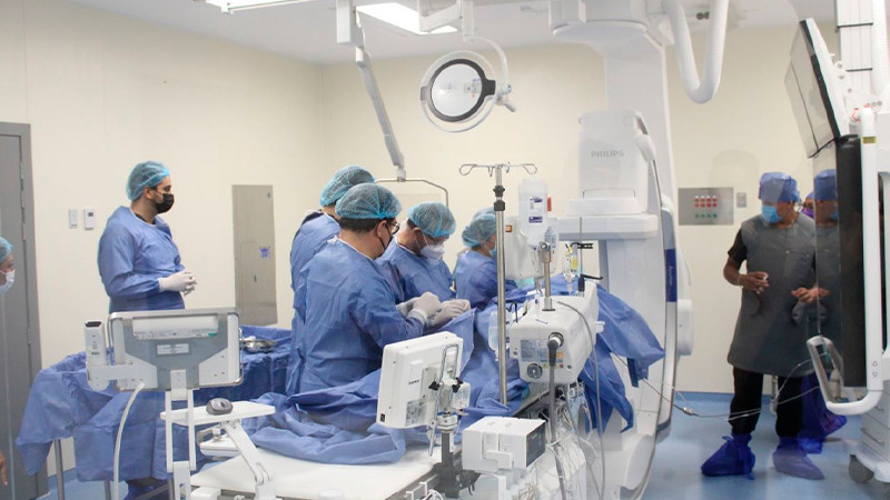Realiza IMSS Querétaro primera operación en sala de hemodinamia 