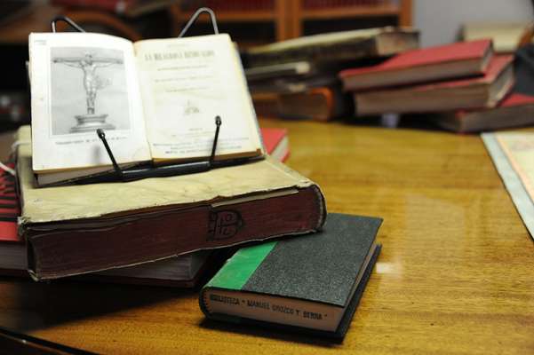 La Biblioteca Manuel Orozco y Berra, en Tlalpan, reúne 400 años de publicaciones raras y valiosas - Foto 0 