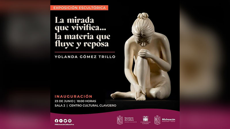  Este viernes inauguran exposición escultórica de Yolanda Gómez, en el Clavijero 