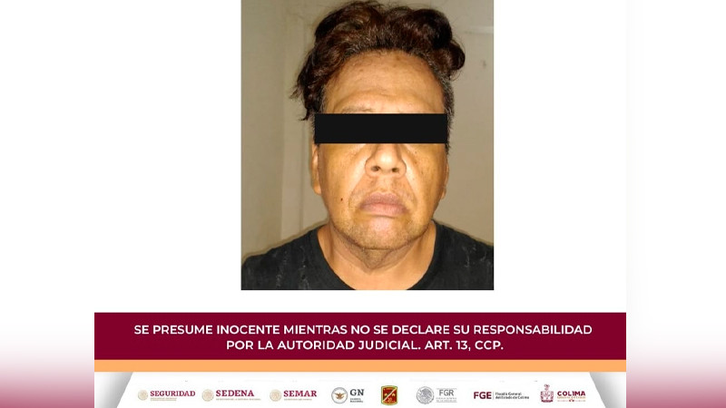 Detienen en Colima a Jorge Alberto “N”, presunto operador logístico de grupo delincuencial de Sinaloa 