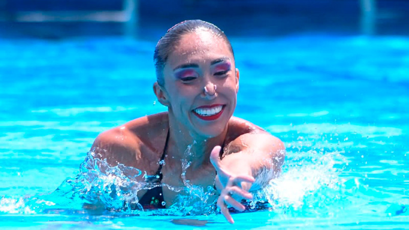 Joana Jiménez gana medalla de plata en natación artística, en Juegos Centroamericanos y del Caribe 2023 