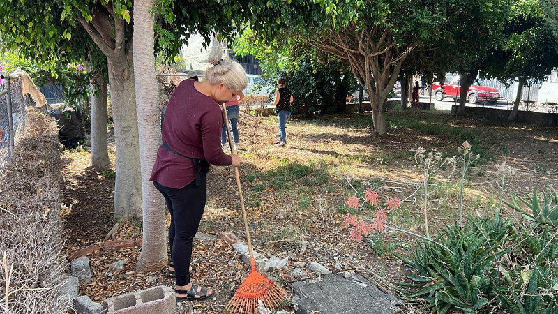 Gobierno Municipal y ciudadanía, participan en jornada de limpieza en colonia Joaquín Amaro
