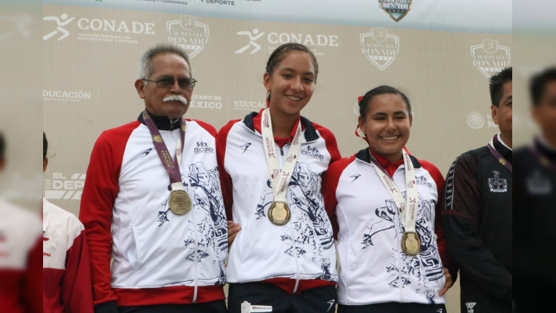 Logra Michoacán bicampeonato en voleibol de playa de Nacionales Conade 2023 