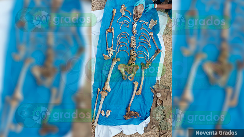 Hallan cadáver y osamenta en Apatzingán, Michoacán 
