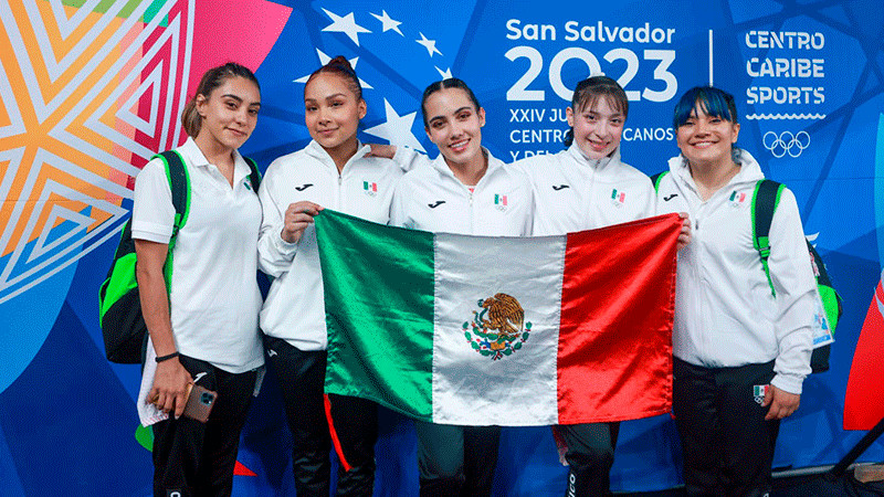 ¡Una más al medallero! Selección Mexicana Femenil de Gimnasia Artística consigue medalla de oro en San Salvador 2023