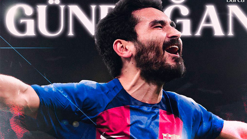 Ilkay Gundogan ya es nuevo jugador del FC Barcelona, firmó contrato hasta 2025 