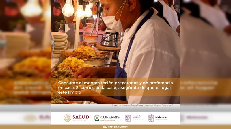 Sigue estas recomendaciones de la Salud Michoacán para prevenir enfermedades gastrointestinales 