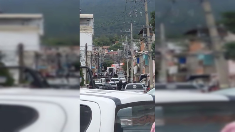 Se enfrentan a balazos agentes de la Fiscalía de Morelos y pistoleros, en Cuernavaca 