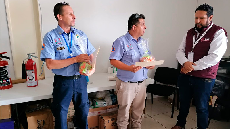 Capacita SSM en atención de urgencias a personal médico de Uruapan