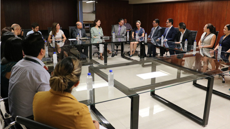 Poder Judicial de Michoacán y UNICEF trabajan en un proyecto de salas SAPCOV