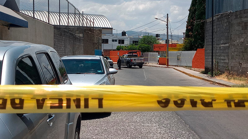Asesinan a balazos a Policía Auxiliar en Celaya, Guanajuato 