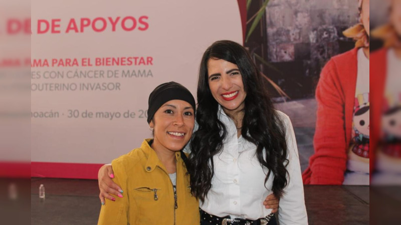 Crece en Morelia padrón de mujeres con cáncer beneficiarias de Bienestar