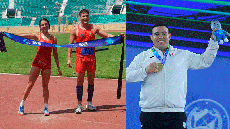 México suma otras 4 medallas de oro en los Juegos Centroamericanos y del Caribe San Salvador 2023 