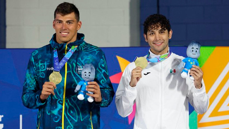 Insólito: nadadores de México y Aruba rompen récord y ganan medalla de oro en Juegos Centroamericanos 2023 