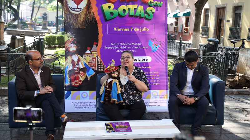 Regresan los Títeres al teatro Chucho Monge del Colegio de Morelia 