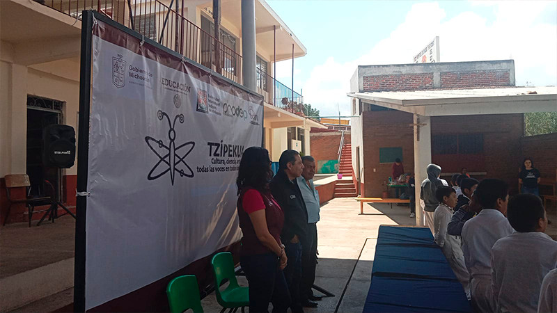 Promueve Michoacán divulgación científica en comunidades indígenas