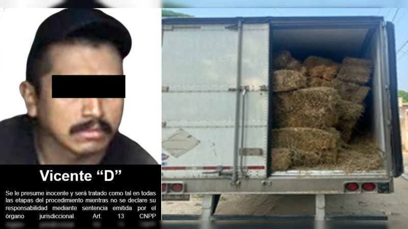 Transportaba 1.8 millones de pesos en cocaína ocultos en tráiler en Veracruz: Es vinculado a proceso 