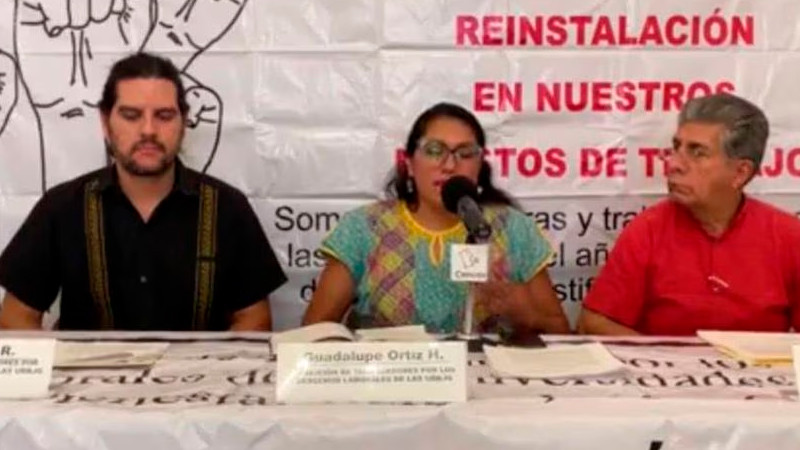 Profesores despedidos de Universidades del Bienestar exigen a AMLO su restitución inmediata 