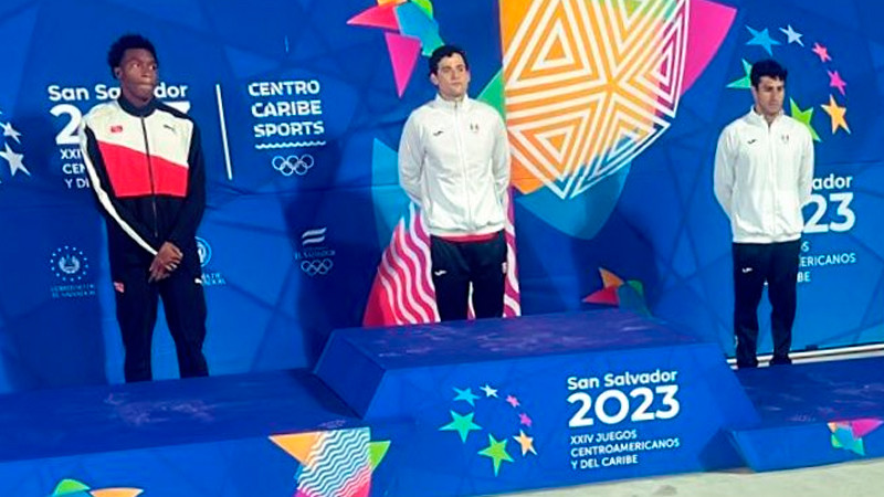 México se lleva oro y bronce en 200 metros libres de natación, en los Juegos Centroamericanos 2023 