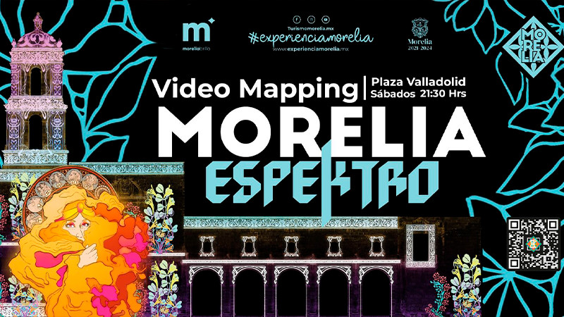 Videomapping, evento imperdible de Morelia 